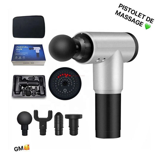 Pistolet de Massage Musculaire – Fascia Gun Relaxation & Récupération
